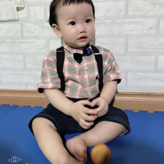 Bộ công tử cho bé ảnh thật shop chụp