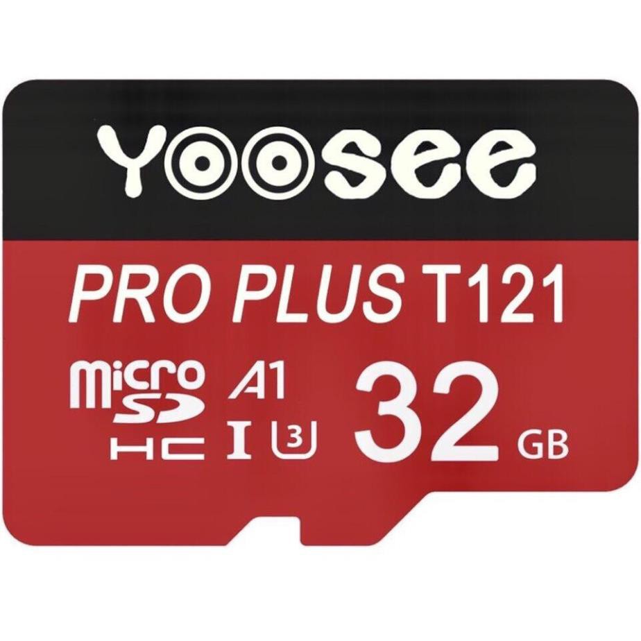 Thẻ Nhớ YooSee 32GB chuyên dụng cho Camera wifi, Smartphone, loa đài - Thẻ Yoosee 32GB | Bảo Hành 5 Năm 1 đổi 1