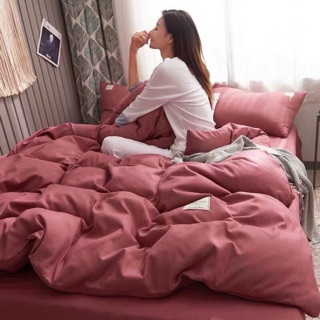 Bộ cotton tici hàn quốc ga - gối - chăn