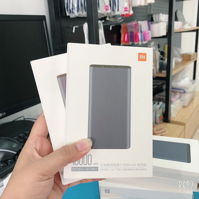 Sạc dự phòng Xiaomi 10000Mah Gen 2 , Gen 3 | Pin dự phòng sạc nhanh QC 3.0