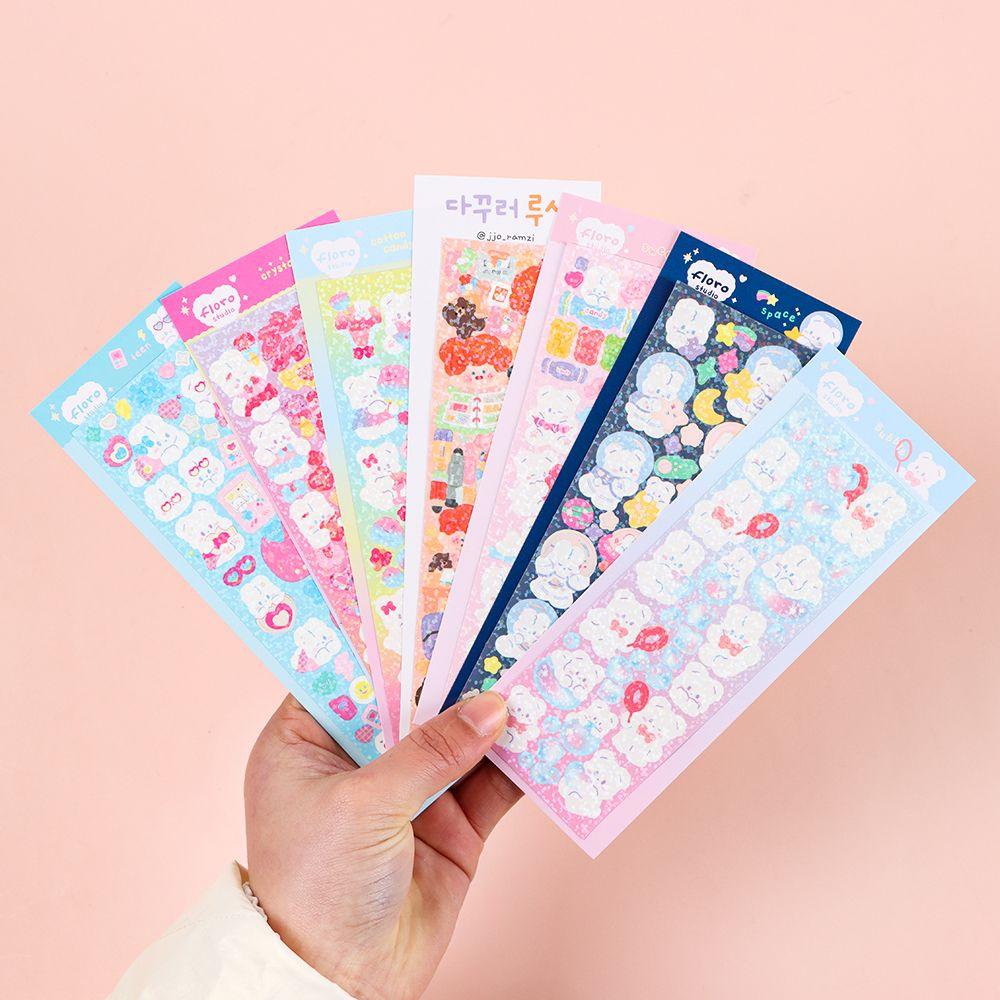 Sticker Laser Dán Trang Trí Sổ Lưu Niệm