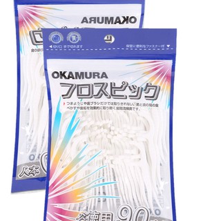 COMBO 3 BỊCH Tăm chỉ nha khoa Okamura 90p