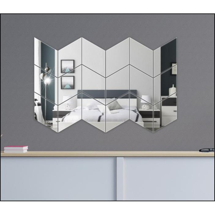 1 Gói 3 Gương Acrylic Trang Trí Tường Kính | BigBuy360 - bigbuy360.vn