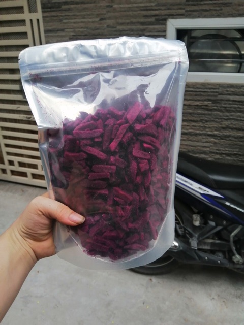 1kg Khoai vàng - khoai tím - Khoai môn sấy vỡ thơm ngon giòn rụm