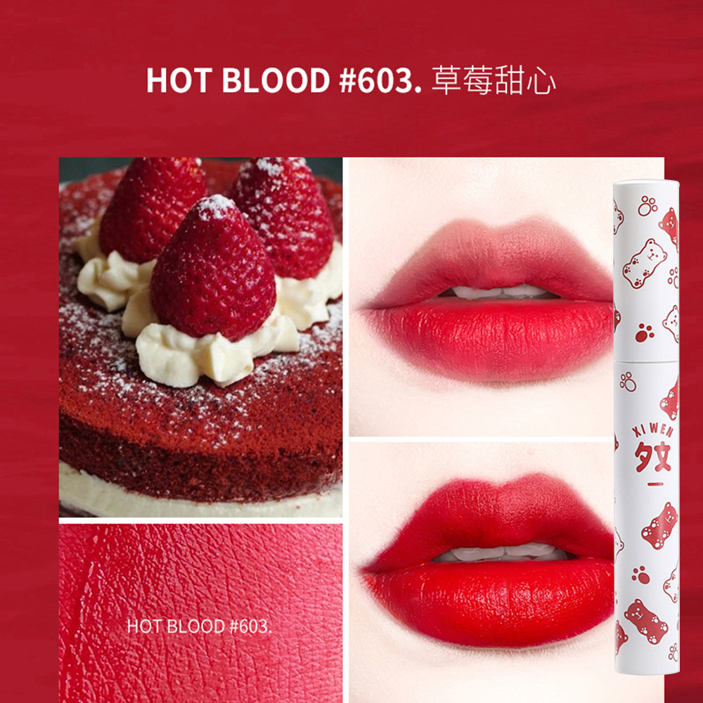 (Hàng Mới Về) Son Kem Lì Không Dễ Phai Màu Cho Nữ Sinh | BigBuy360 - bigbuy360.vn
