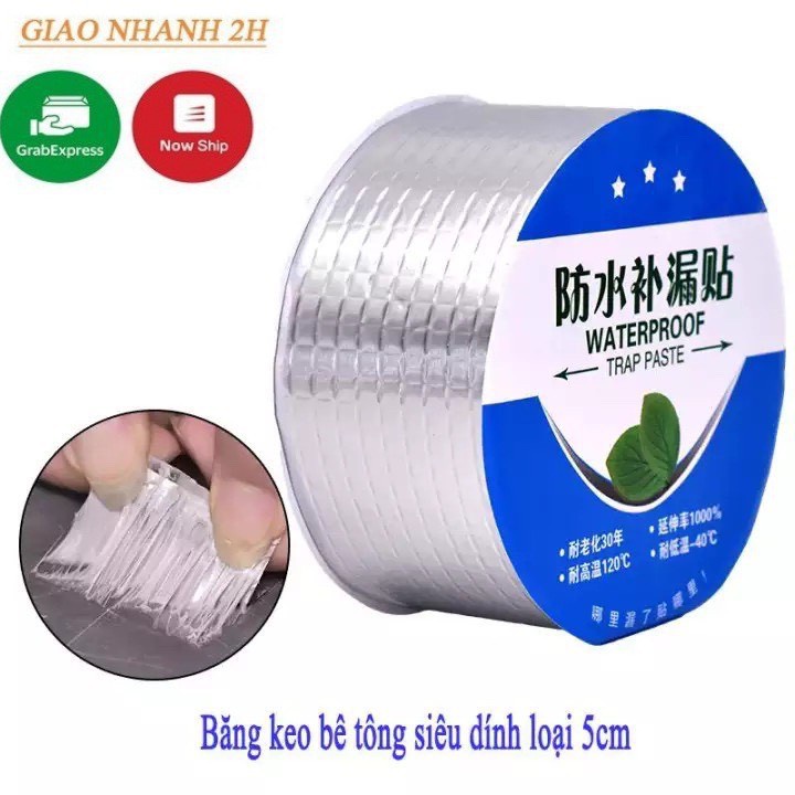 BĂNG KEO SIÊU DÍNH CHỐNG THẤM CAO CẤP CHO TẤT CẢ CÁC LOẠI BỀ MẶT [ HÀNG LOẠI 1 ] - KHO SỈ MB