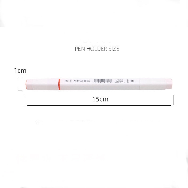 Bút marker mini hai đầu thân vuông FENGTU