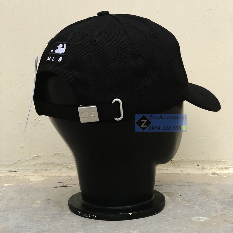 Nón lưỡi trai Ny Classic form mềm màu đen cho nam và nữ full tem tag - M123