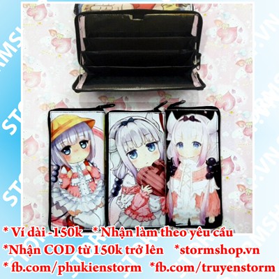 ví dài manga anime