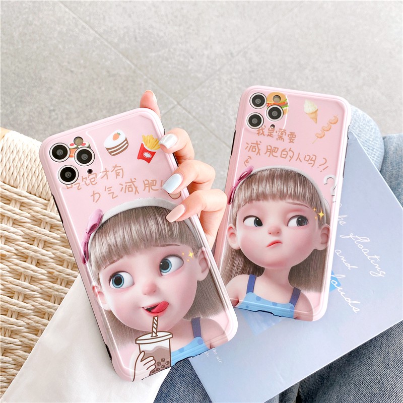 Ốp lưng iphone Baby Snack IMD dày dặn viền nổi 5/5s/6/6plus/6s/6splus/7/7plus/8/8plus/x/xr/xs/11/12/pro/max/plus/promax | BigBuy360 - bigbuy360.vn