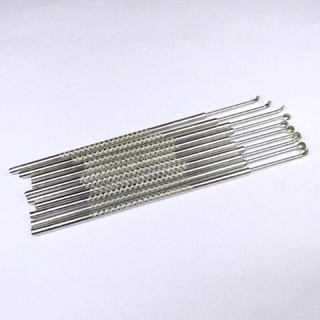 Cây lấy ráy tai thép không ghỉ dùng móc ráy tai đầu móc không bén