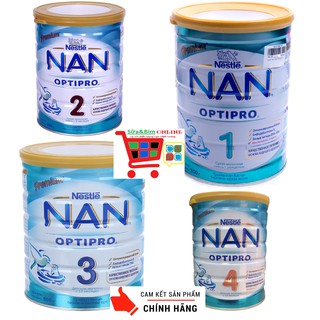 Sữa bột nan nga 800g đủ số 1,2,3,4