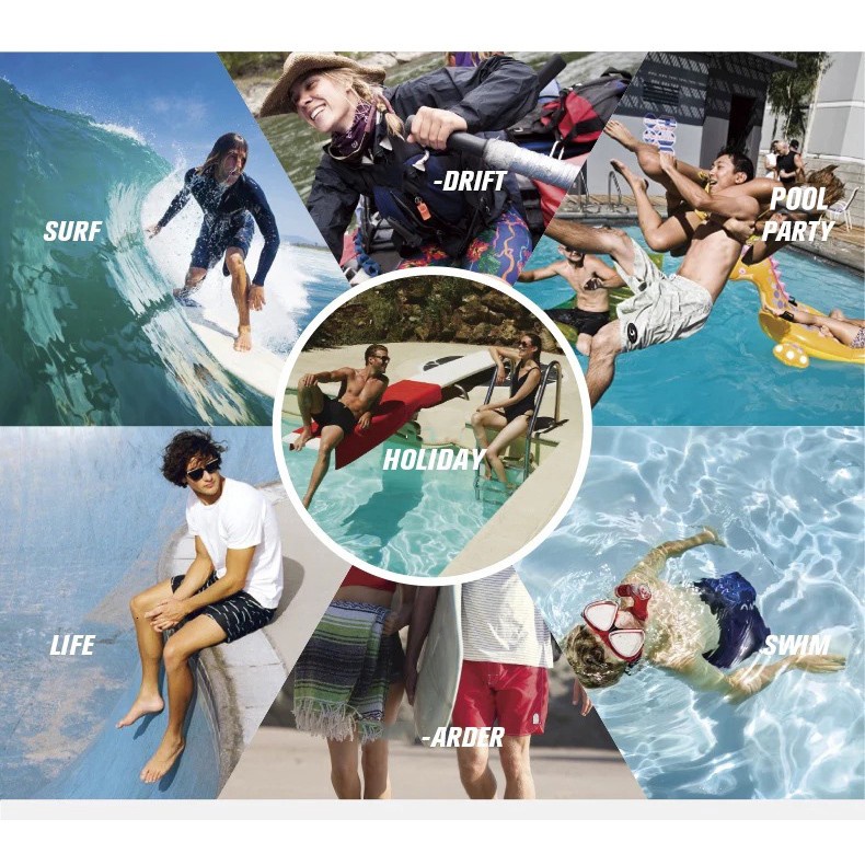 Quần short nam đi biển lướt sóng Hurley QuikSilver
 | BigBuy360 - bigbuy360.vn