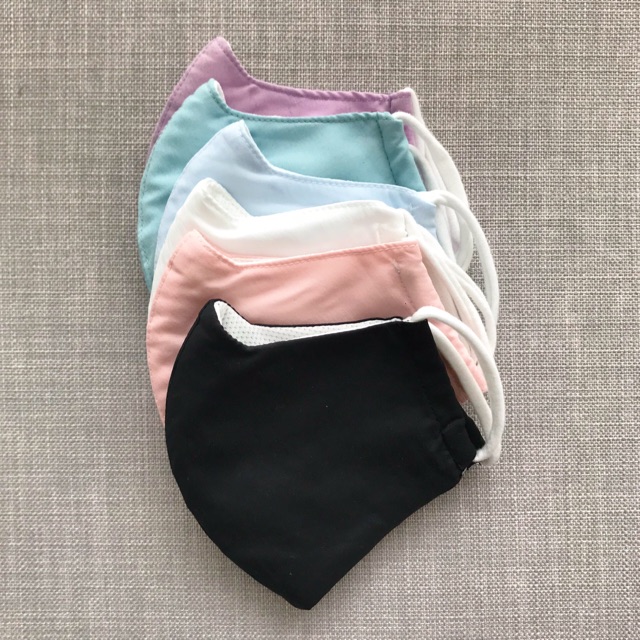 Hộp 3 khẩu trang vải 3 lớp CHO NGƯỜI LỚN (ASAF20S). | BigBuy360 - bigbuy360.vn