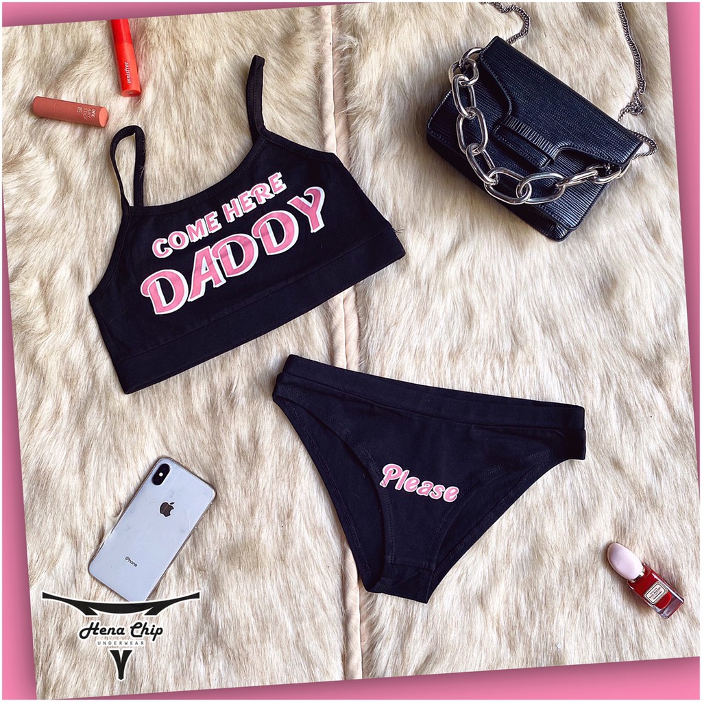 Set Đồ Lót Sexy - Come Here Daddy - Nội y 2 mảnh