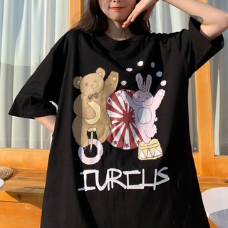 Áo thun nữ form rộng tay lỡ 2021, áo phông nữ đẹp màu trắng,đen chất cotton xịn Thời trang Ullzang Unisex Quảng Châu
