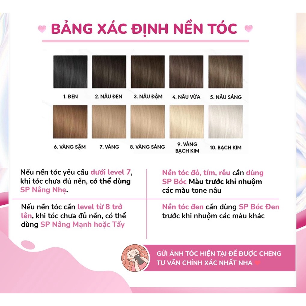 Thuốc nhuộm tóc Silver Lavender