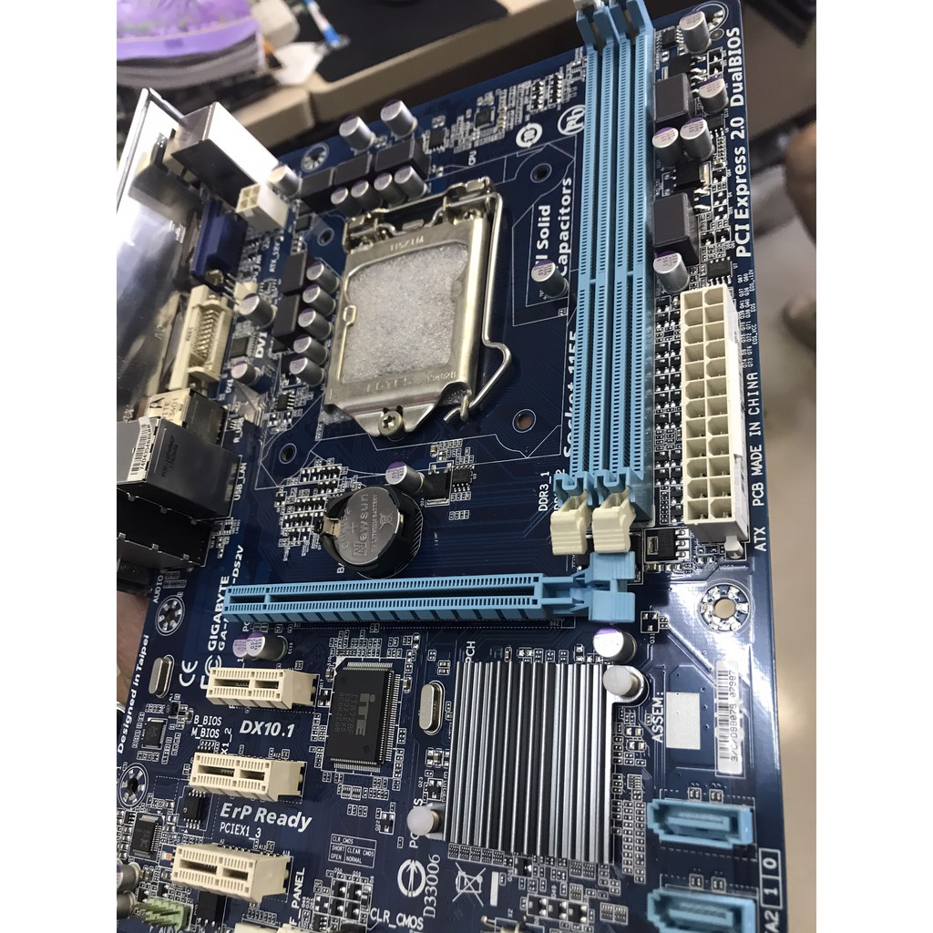 NEW - HOT - Mainboad Gigabyte H61DS2V Ver 2.1 date mới nhất, đẹp như mới | BigBuy360 - bigbuy360.vn