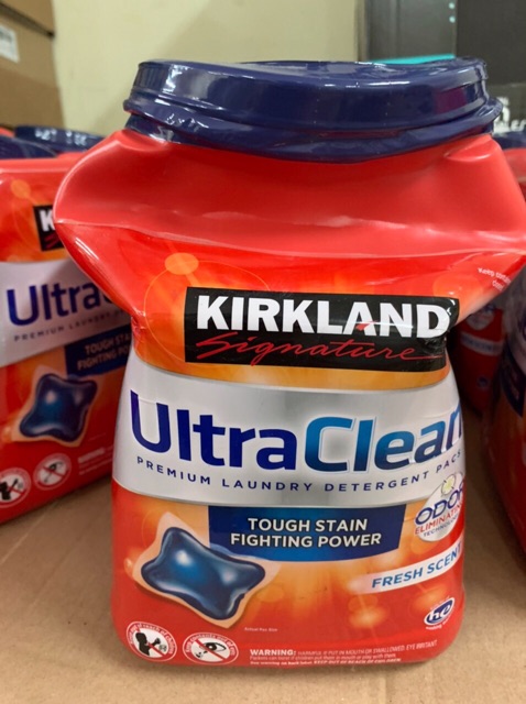 SALE Thùng viên giặt Kirkland Ultra Clean [date 7/2023]