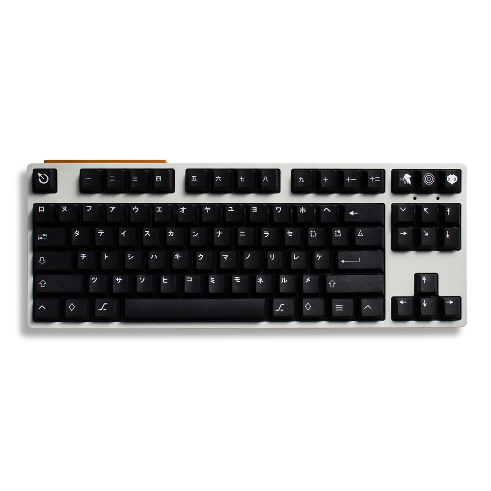Bộ 130 Nút Bàn Phím GMK WOB KATAKANA PBT Cho GK64 84 87 104