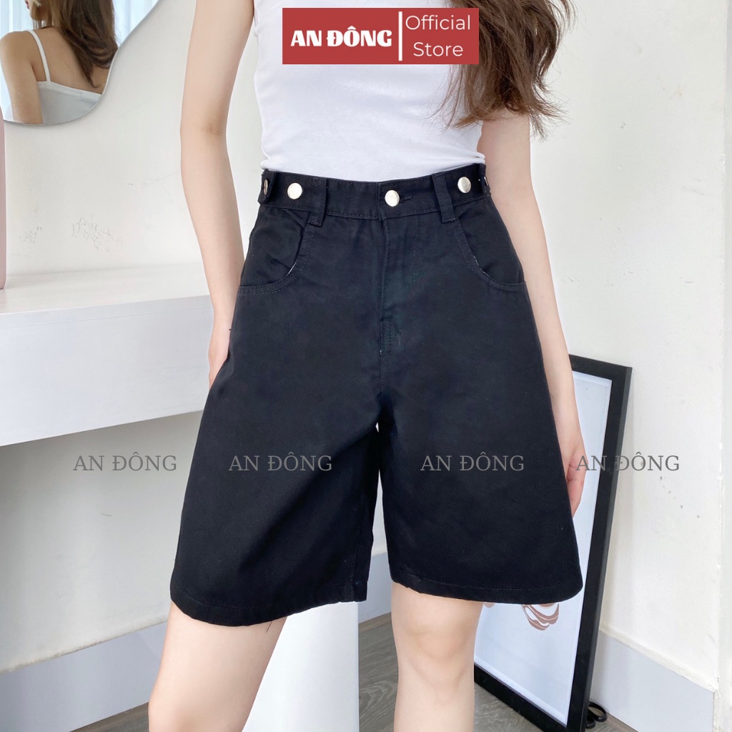 Quần Short Nữ Nút Gài Chỉnh Eo, Quần Sooc Đùi Nữ Cạp Cao Ulzzang Thời Trang (JN-5N) | BigBuy360 - bigbuy360.vn