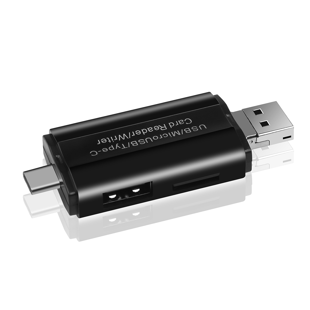 Đầu đọc thẻ nhớ USB 3.0 loại C / OTG / USB / TF SD cho điện thoại thông minh