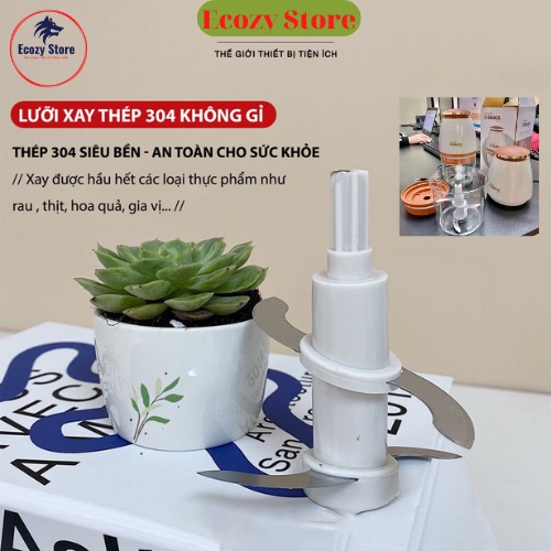 Máy xay OSAKA mini đa năng Loại 1, máy xay Xay thịt xay sinh tố rau củ xay ăn cho bé dung tích 700ml