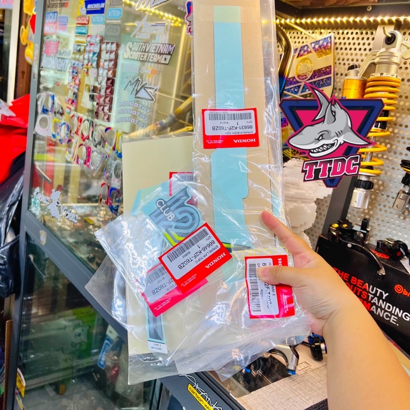 Tem Scoopy 2022 Chính Hãng Honda Thái lan 🇹🇭