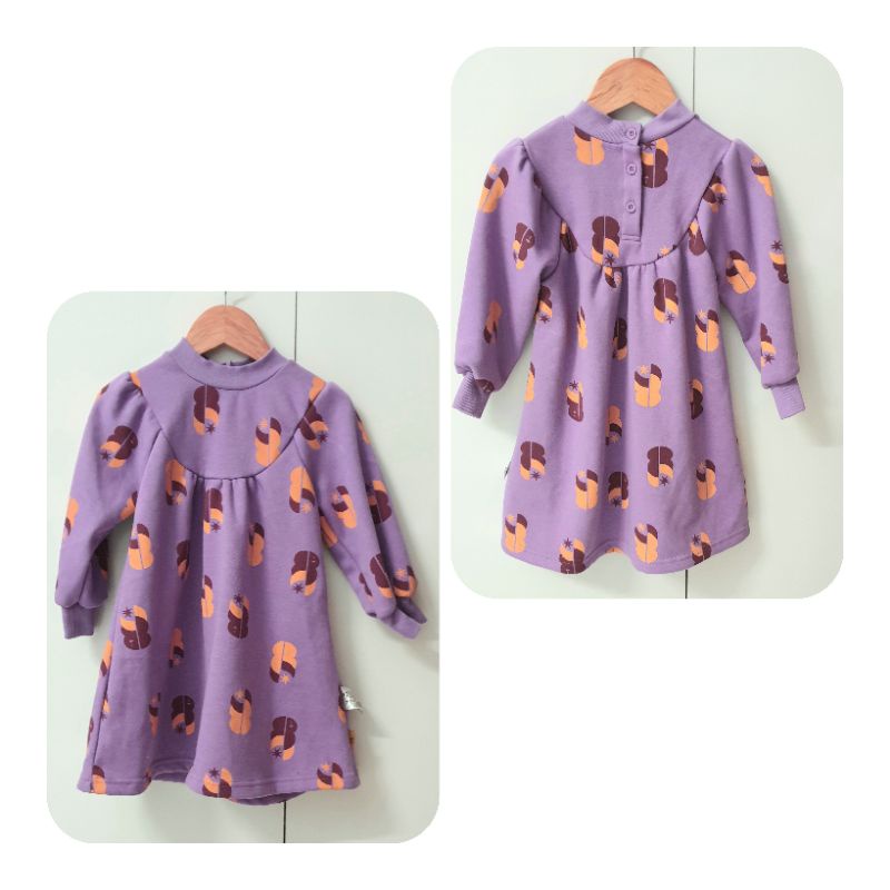 (Size 110) Đầm lót lông xuất Hàn dư, Moimoln
