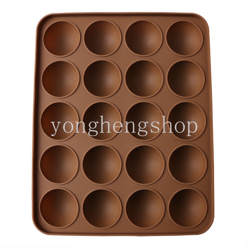 Khuôn Silicone Làm Bánh Hình Bán Cầu 3D