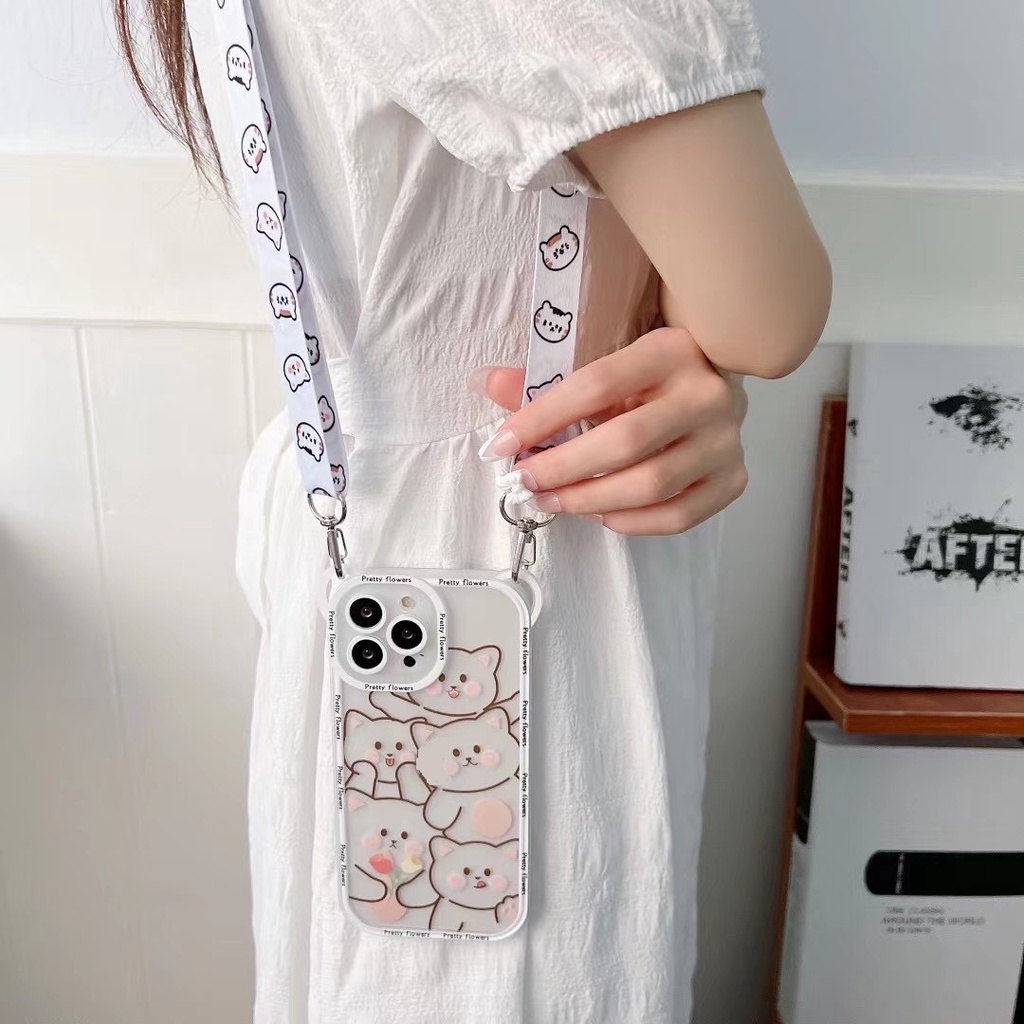 Ốp Điện Thoại tpu Mềm Hình Mèo Kitty Dễ Thương Cho iphone 14 14 pro 14 PLUS 14 pro max 13 pro max ins12 pro max 11 pro max xsmax