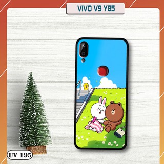 Ốp lưng nhám Vivo V9/ Y85 in hình