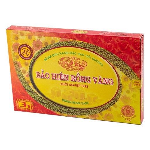 Bánh Đậu Xanh Bảo Hiên Rồng Vàng - Vị Thơm Ngọt