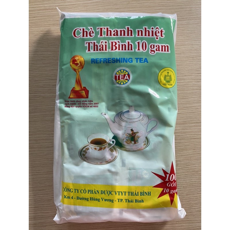 CHÈ/TRÀ THANH NHIỆT THÁI BÌNH 100 GÓI | BigBuy360 - bigbuy360.vn
