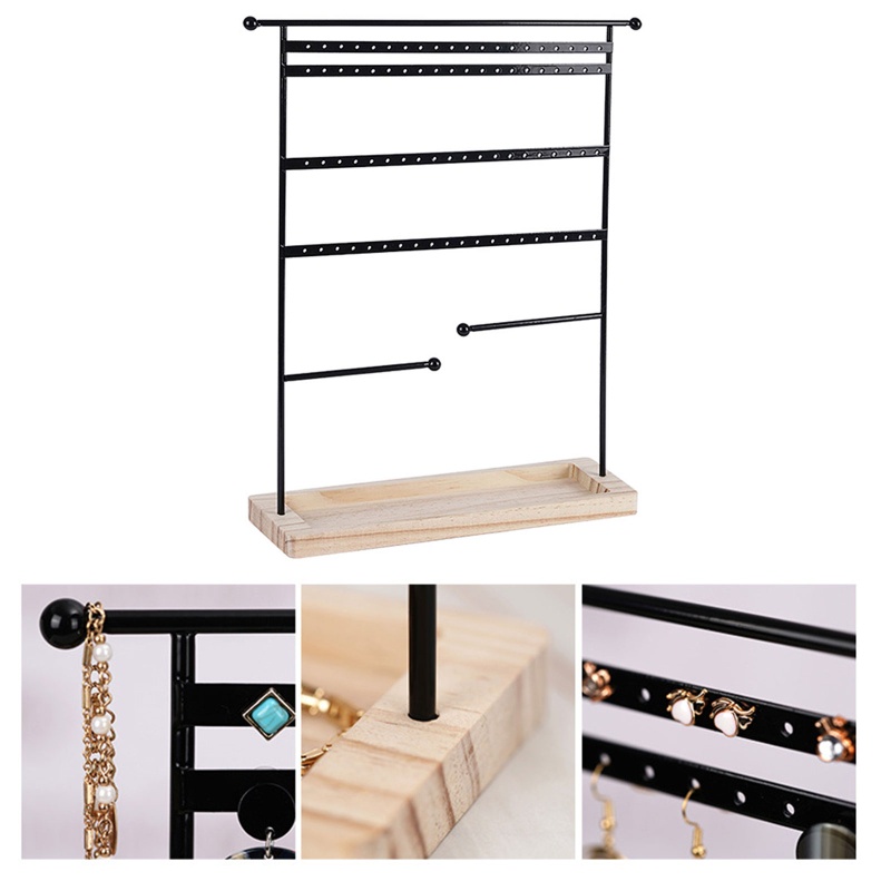 Giá Đỡ 6 Tầng Trưng Bày Trang Sức Bông Tai Vòng cổ Cho Nữ