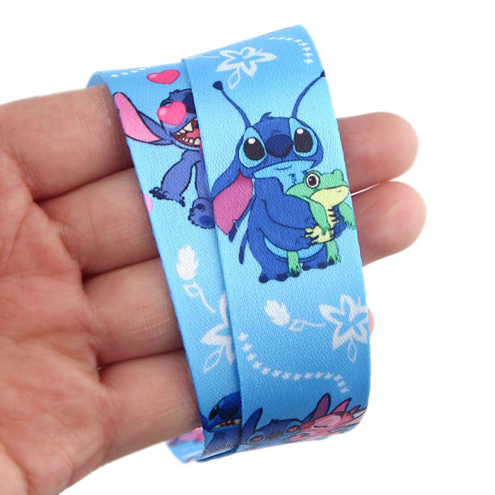 Dây Đeo Thẻ ID / Điện Thoại Họa Tiết Hoạt Hình Stitch Dễ Thương
