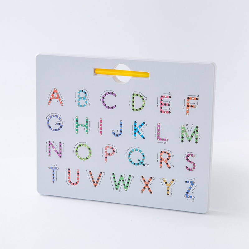 Bảng Viết Nam Châm In Chữ ABC Giáo Dục Sớm Cho Bé