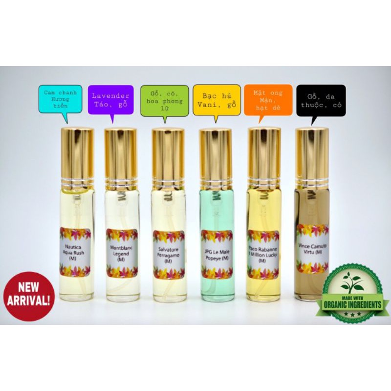 Tinh Dầu Nước Hoa 212 VIP Men