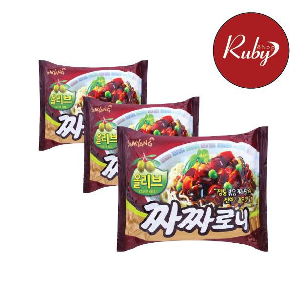 COMBO 5 MÌ TRỘN TƯƠNG ĐEN SAMYANG