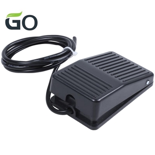 Công Tắc Bàn Đạp Chân Ac 250v 10a Spdt No Nc Chống Trượt Màu Đen