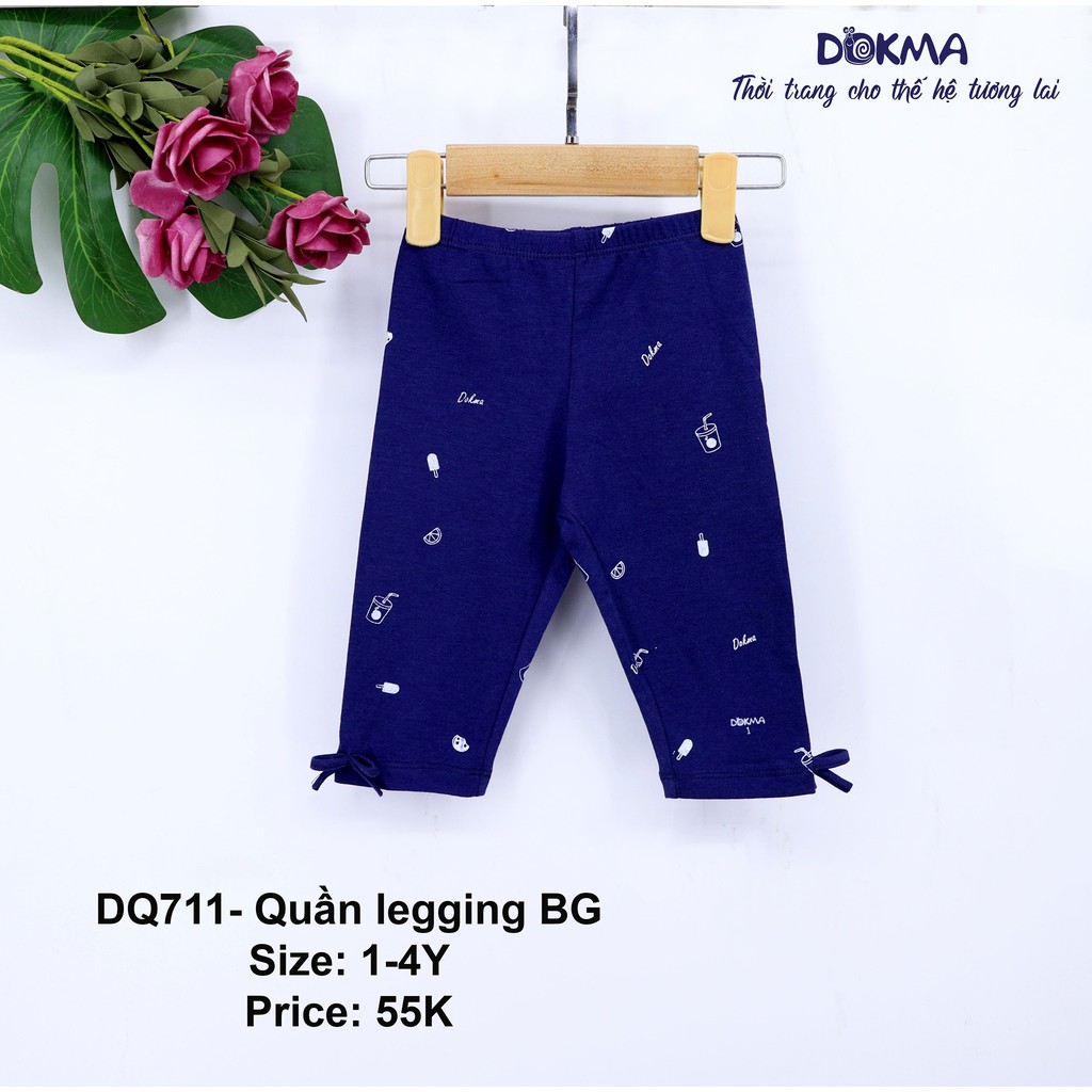 Quần legging bé gái Dokma DQ711 (1-4 tuổi)