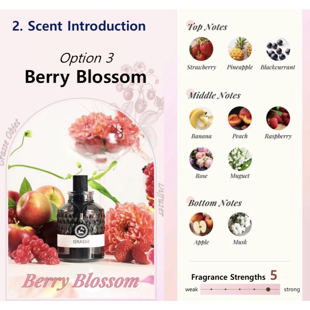 Nước hoa ô tô GRASSE OBJET DIFFUSER 100ml