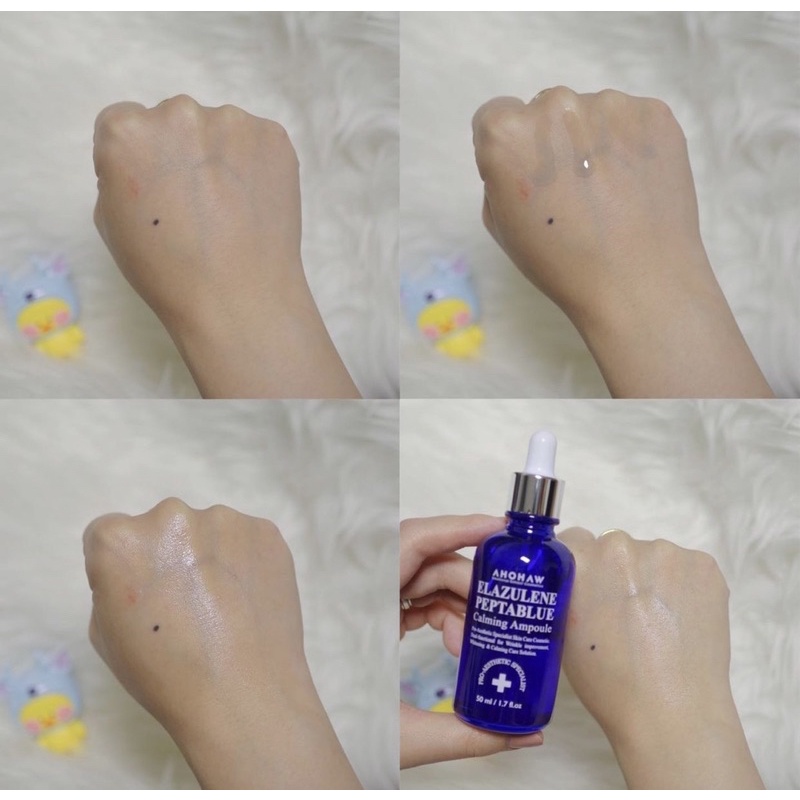 [Chính hãng]Serum AHohaw All in one Elazulene Peptablue ( Tặng 1 lọ tế bào gốc khi mua chai full)