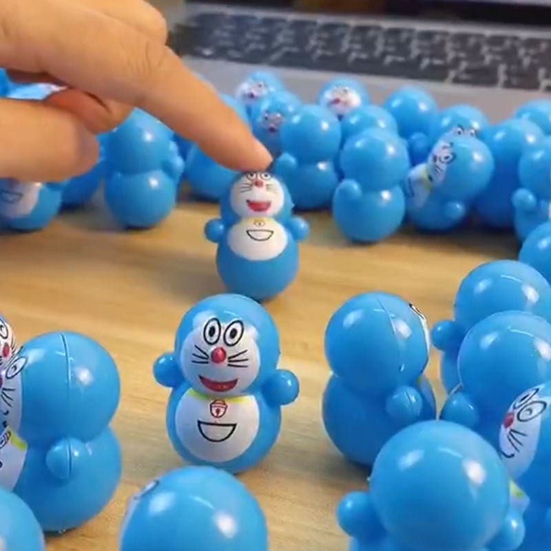 Mẹ Béo Đồ Chơi tumbler Hình Ông Già Noel Người Tuyết Người Nhện tinkerbell mini Để Bàn Trang Trí