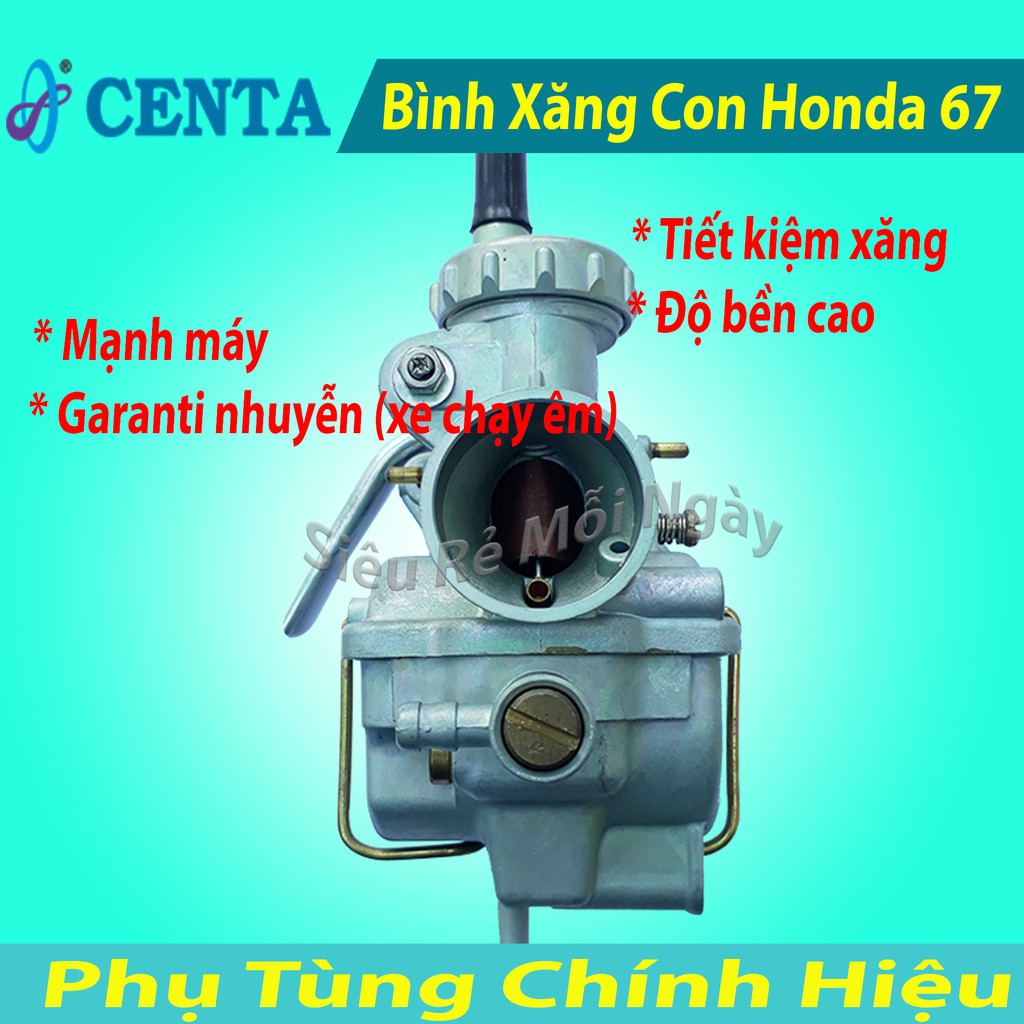 Bộ Chế Hòa Khí Tiết Kiệm Xăng SS67 Kiểu Zin