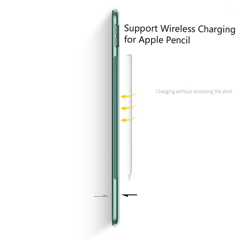 Bao da máy tính bảng trong suốt bằng PU cho IPAD PRO 11 2 GEN PRO 12.9 4 GEN air 4 10.9 2020 | BigBuy360 - bigbuy360.vn