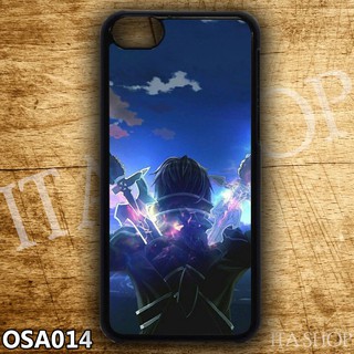 Ốp lưng điện thoại Anime SAO - Kirito ( Ốp lưng cho các dòng máy Iphone Oppo)