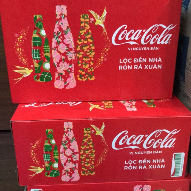 THùng 24 lon COCACOLA 330ml tết 2021