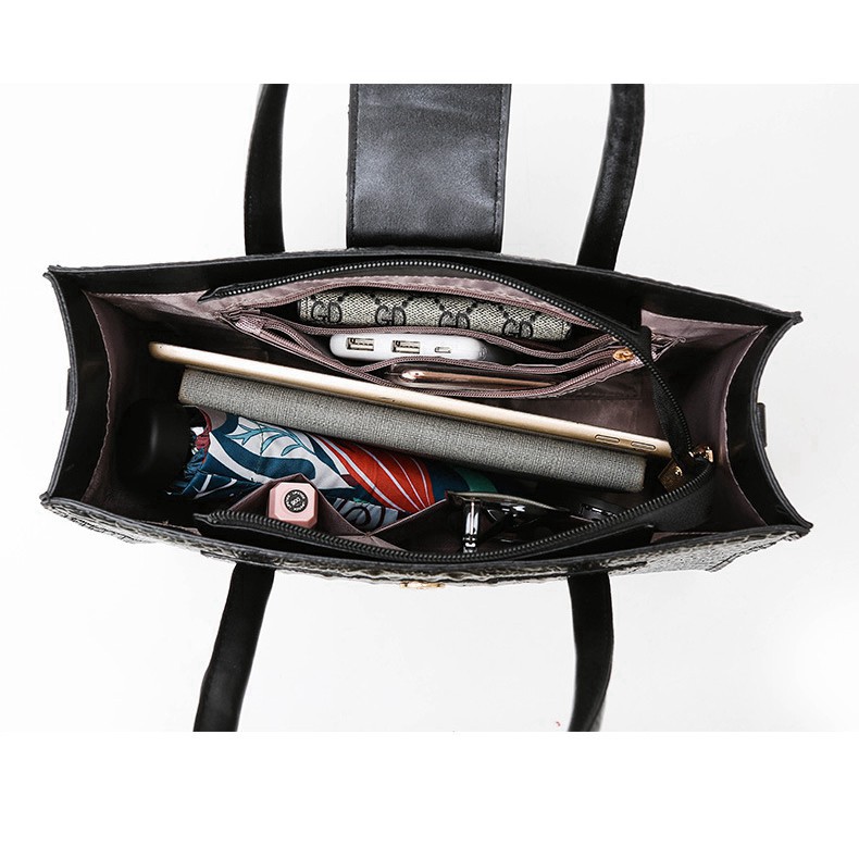 Túi xách công sở da cá sấu thời trang Âu Mỹ 2021 TX20 túi xách đeo vai - Chip Xinh