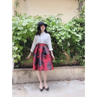 ÁO SƠ MI CHẤT XÔ - OVERSIZE